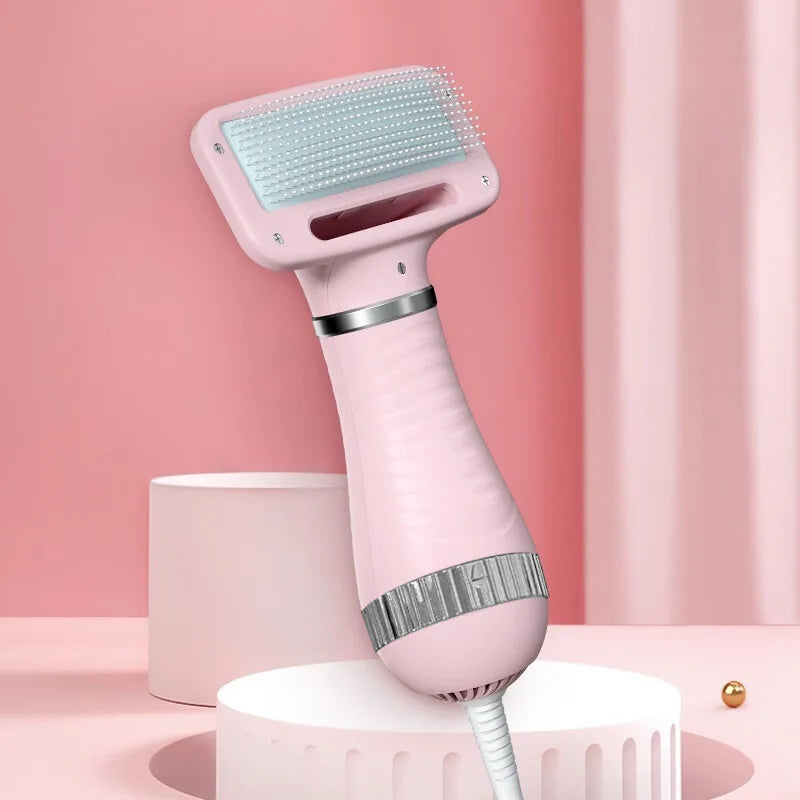 Pet Hair Dryer for Dogs Cats Bath Grooming Blow-dry Pets Products Accessories Low Noise Both Blow Comb Constant Temperature