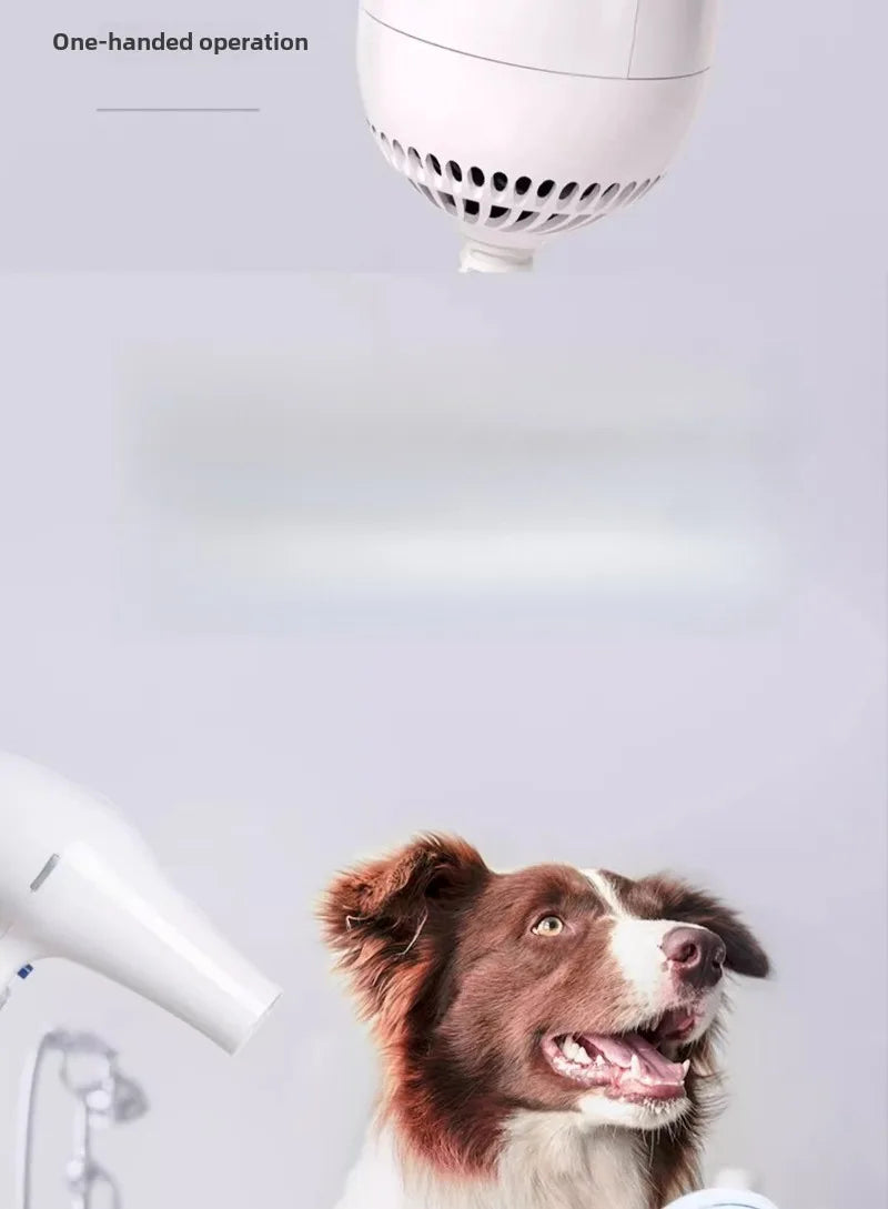 Pet Hair Dryer for Dogs Cats Bath Grooming Blow-dry Pets Products Accessories Low Noise Both Blow Comb Constant Temperature
