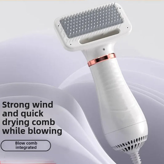 Pet Hair Dryer for Dogs Cats Bath Grooming Blow-dry Pets Products Accessories Low Noise Both Blow Comb Constant Temperature